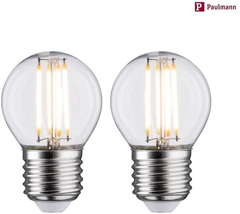 Paulmann Led Filament Tropfenform P E X W K Lm Klar