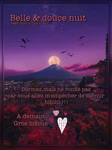 Pingl Par Mazef Anita Sur Bisous Patricia De Facebook Nuit Douce