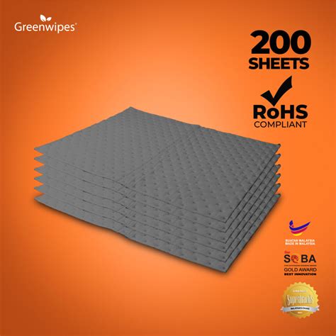 Gp 9000 Greenwipes® Sorbpad™ Universal Spill Absorbent Pad Grex