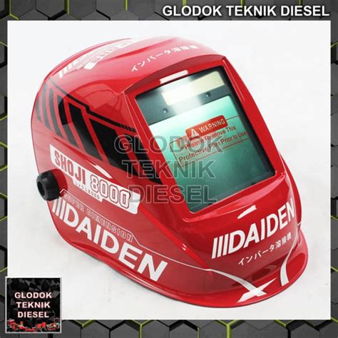 Jual Daiden Topeng Kedok Helm Las Otomatis Helmet Auto Dark Shoji