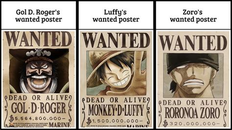 One Piece Wanted Posters Explained 57 OFF Wiener Me