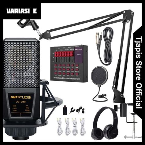 Jual PAKET KOMPLIT MIC CONDENSER STAND ARM BM 800 BM 8000 ORIGINAL