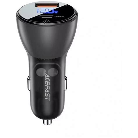 Acefast Car Charger 63W USB Type C USB PD3 0 PPS QC3 0 AFC FCP