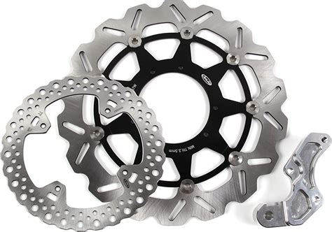 Amazon Arashi Front Rear Brake Disc Rotors For Honda CRF450R 2004