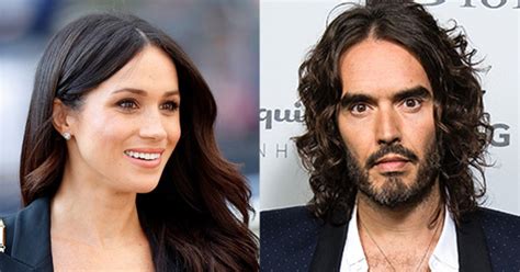 Russell Brand Brags About Kissing Meghan Markle In 2009 Movie E Online