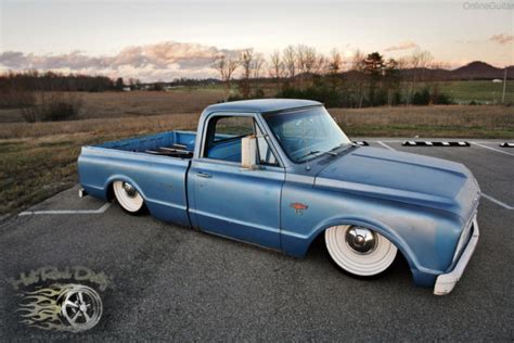 1967 Chevy C10 Hot Rat Street Rod Pro Touring Ls Accuair Air Ride Bagged Patina For Sale