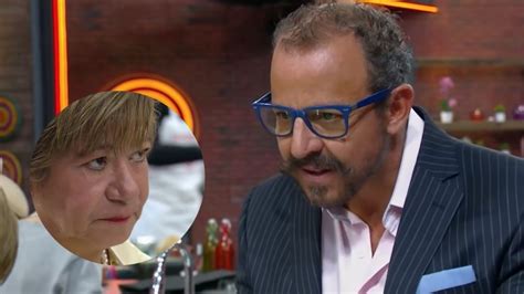 Masterchef Celebrity La Vez Que El Chef Benito Le Aventó Un Cuchillo A Participante Y La Hizo