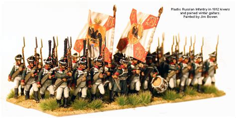 Fanteria Russa Di Linea Guerre Napoleoniche 1809 1814 Wargames World