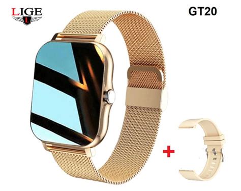 Relógio Smartwatch Gt20 Faz Recebe Chamadas Foto Na Tela Lige