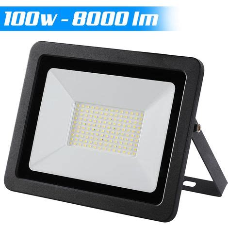 Faro Led W Luce Alta Luminosita Lm Faretto Esterno Slim Bianco