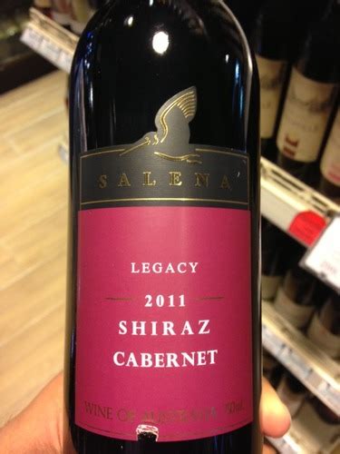 Salena Estate Legacy Shiraz Cabernet Vivino Us