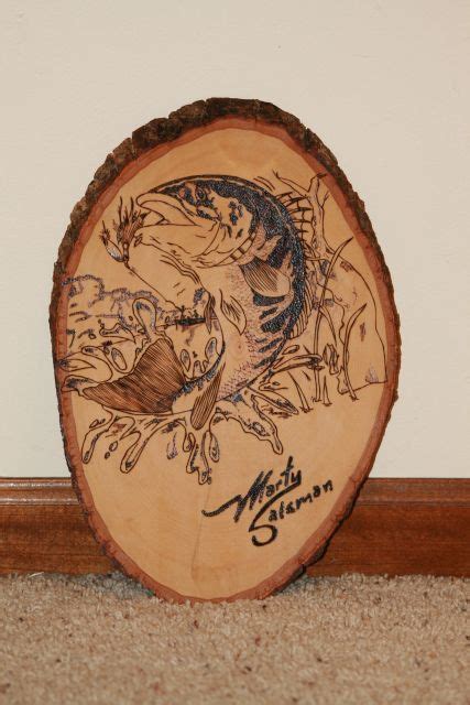 Its Called A Bass Pyrography