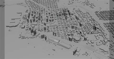 San Diego City California Usa 3d Model 199 3dm C4d Fbx Obj Stl