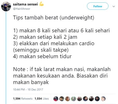 Cara Nak Tambah Berat Badan Kylergrojoyce