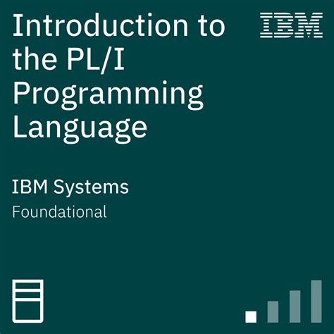 Introduction to the PL/I Programming Language - Credly