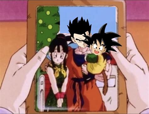 Gohan and Chi Chi with their son Goten : r/Ningen