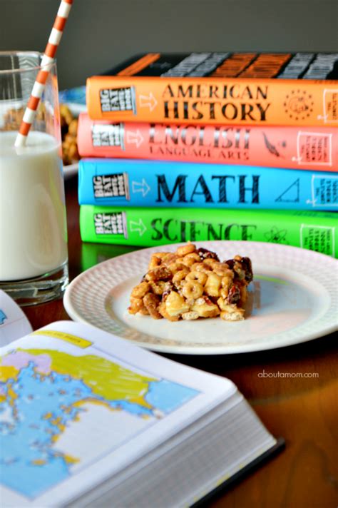 Brain Food: Pumpkin Spice No Bake Cereal Bars - About a Mom