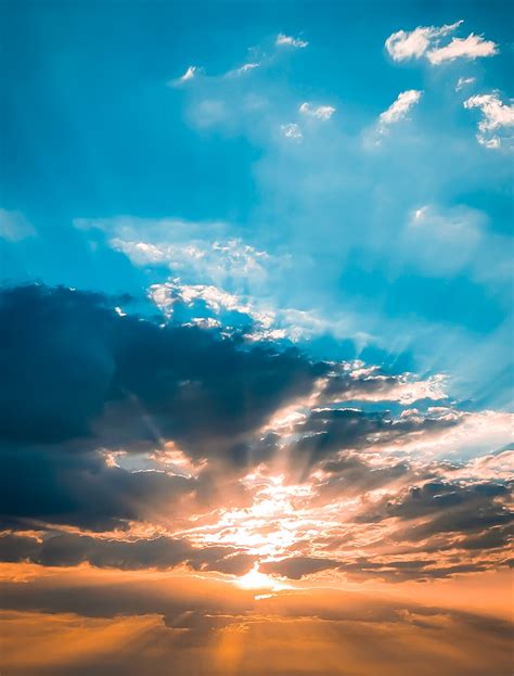 Kostenlose Foto Nat Rlich Wolke Himmel Atmosph Re Blau