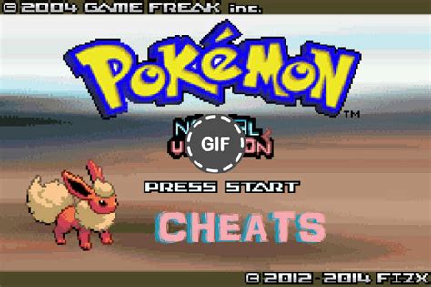 Pokemon Normal Version Cheats | PokemonCoders