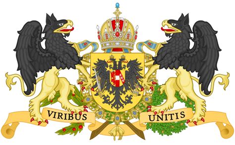 Coat Of Arms Of Emperor Franz Joseph I Small Coat Of Arms Of The