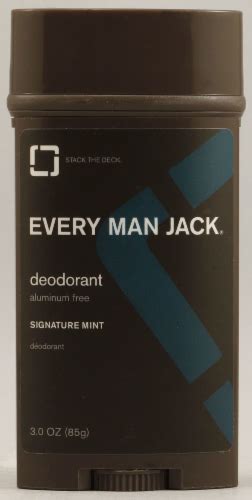 Every Man Jack Signature Mint Deodorant, 3 oz - Fry’s Food Stores