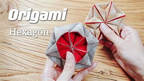 origami hexagon handymumlin buymeacoffee