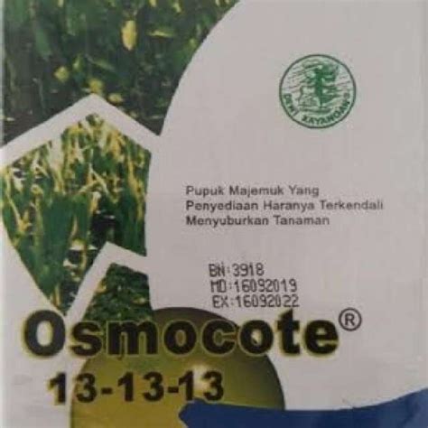 Jual Pupuk Osmocote Kemasan Pabrik Sejenis Dekastar Buah Bunga Daun