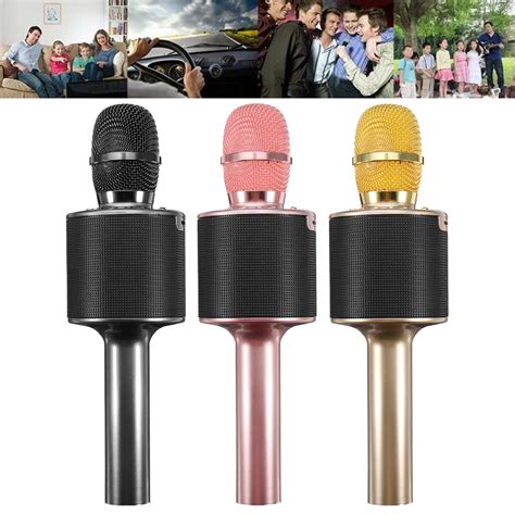 D K Wireless Bluetooth Handheld Usb Microphone Ktv Karaoke Mobile