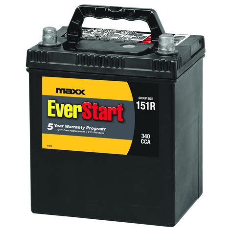 Everstart Maxx Lead Acid Automotive Battery Group 151r