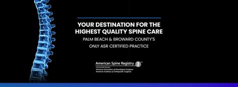 Morrison Clinic Accepted In The American Spine Registry