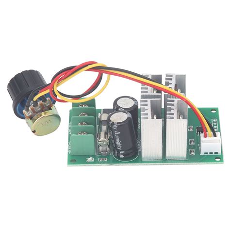 Dc Motor Speed Controller High Quality Pwm Support Plc Analog With Knob Dc6 60v 20a