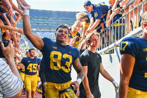 Michigan tight end announces successful life changing surgery - Maize n ...