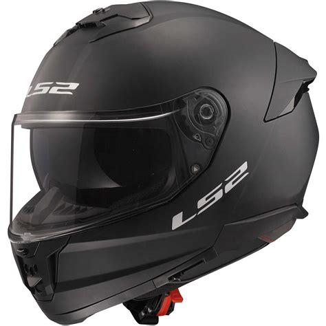 Full Face Motorcycle Helmet Ls Ff Stream Ii Solid Matt Black For