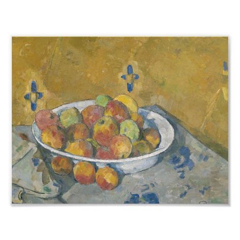 Paul Cezanne - The Plate of Apples Photo Print