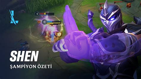 Shen Şampiyon Özeti Oynanış League of Legends Wild Rift YouTube