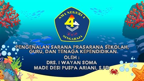 Pengenalan Sarana Dan Prasarana Sma Negeri Singaraja Oleh Bapak Drs