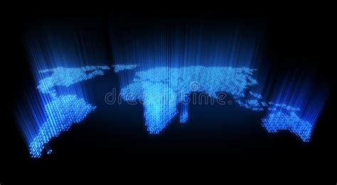 Digital earth stock illustration. Illustration of business - 13001457