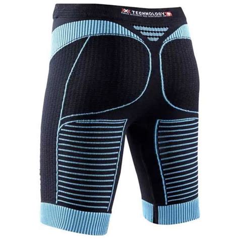 X Bionic Running Effektor Power Short Tight Blue Runnerinn