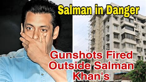 Gunshots Fired Outside Salman Khans Mumbai Home Investigation