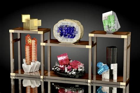 LEGO IDEAS Minerals Display