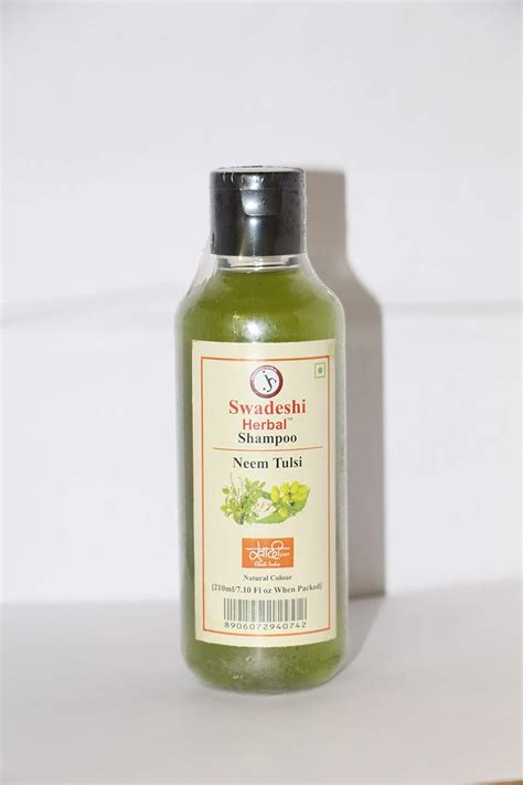 Buy SWADESHI HERBAL KHADI NEEM TULSI SHAMPOO 210 ML Online At Low