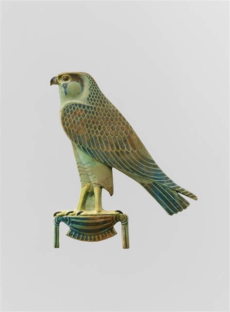 Inlay Depicting Horus Of Gold Late Periodptolemaic Period The