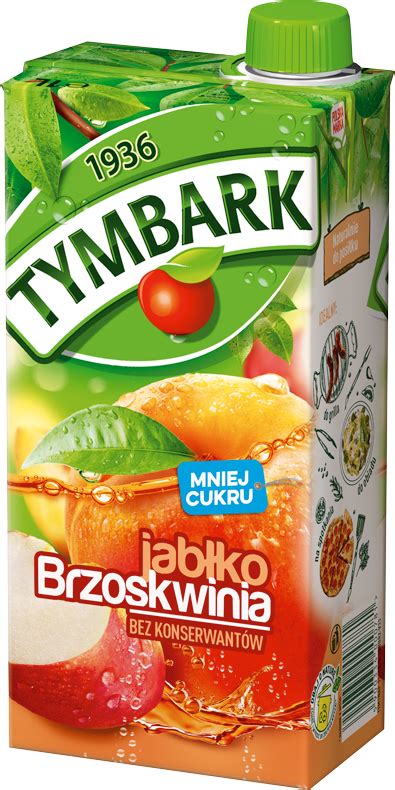 Tymbark Apple Peach Drink L Food Plus Shop Online