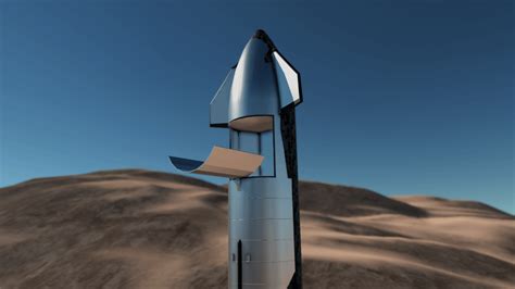 Starship cargo bay WIP : r/simplerockets