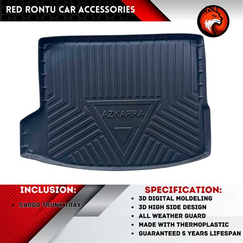 Geely Azkarra Trunk Tray Cargo Trunk Matting Shopee Philippines