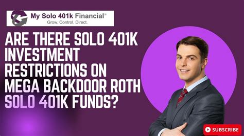 Solo K Faq Are There Solo K Investment Restrictions On Mega