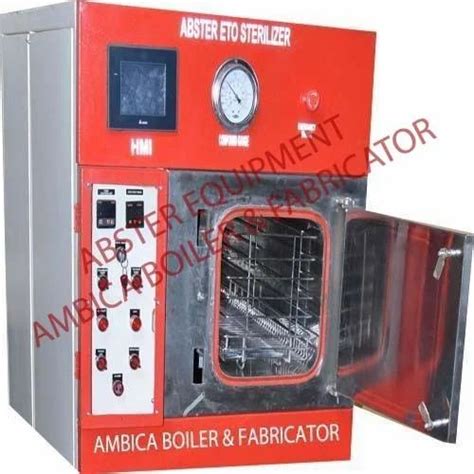 Abster Stainless Steel Hospital Eto Sterilizer At Rs In Ahmedabad