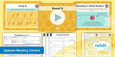 Year 4 Rounding Decimals Lesson Pack Teacher Made