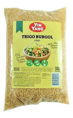 Trigo Burgol Fino 500 Gr Yin Yang