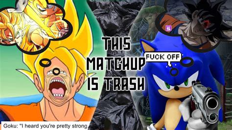 My opinion on Goku vs Sonic by hiperblade1999 on DeviantArt